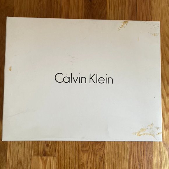 Vintage Calvin Klein Jeckel Boa Print Heeled Mary Jane Sandal - Picture 15 of 15